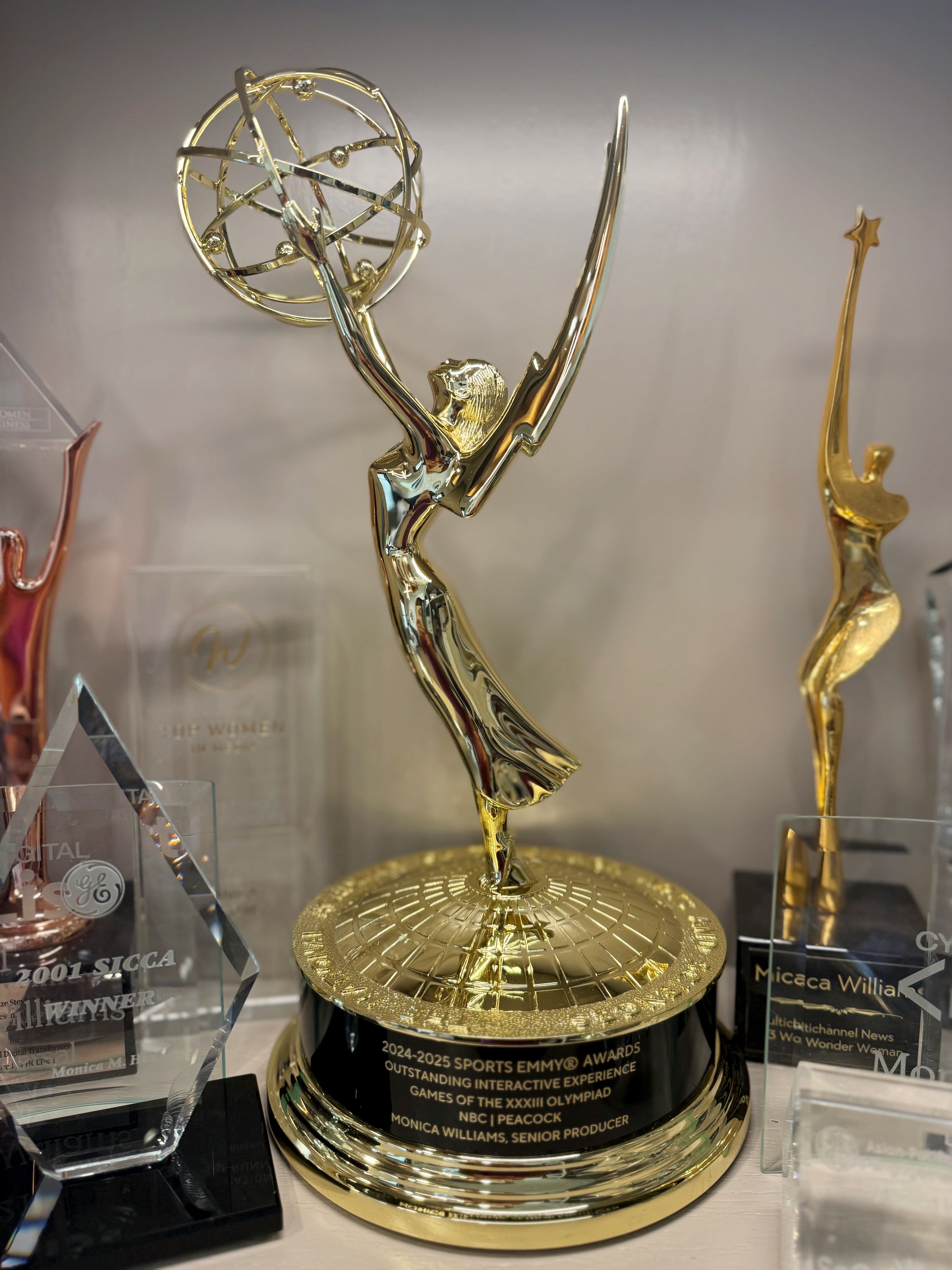 Monica Williams' Emmy Award